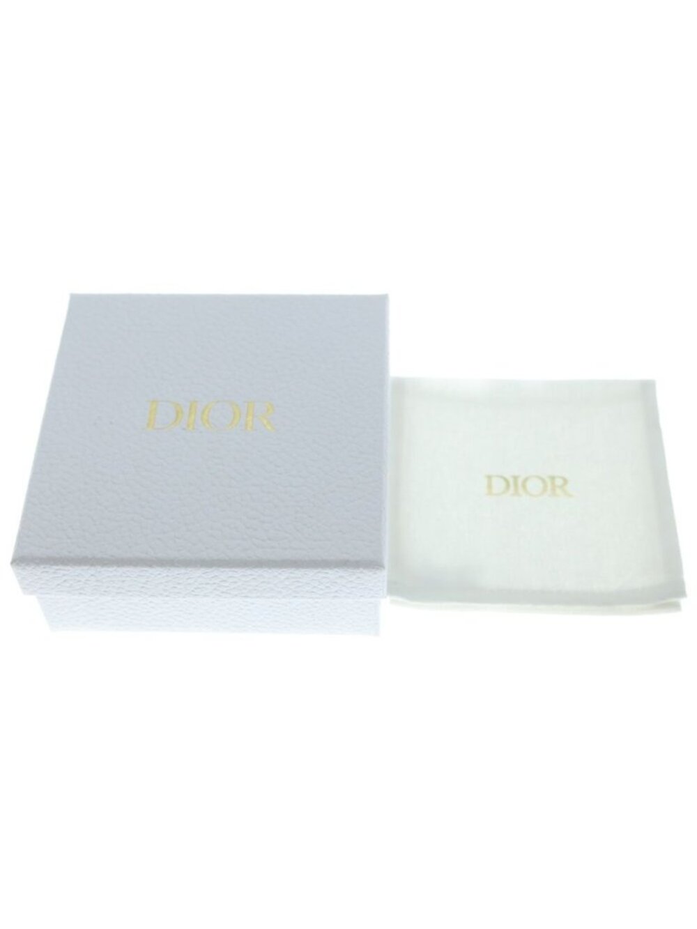 Dior CD Logo Line Stone Heart Necklace Pendant Chain Pink Gold - Picture 6 of 6